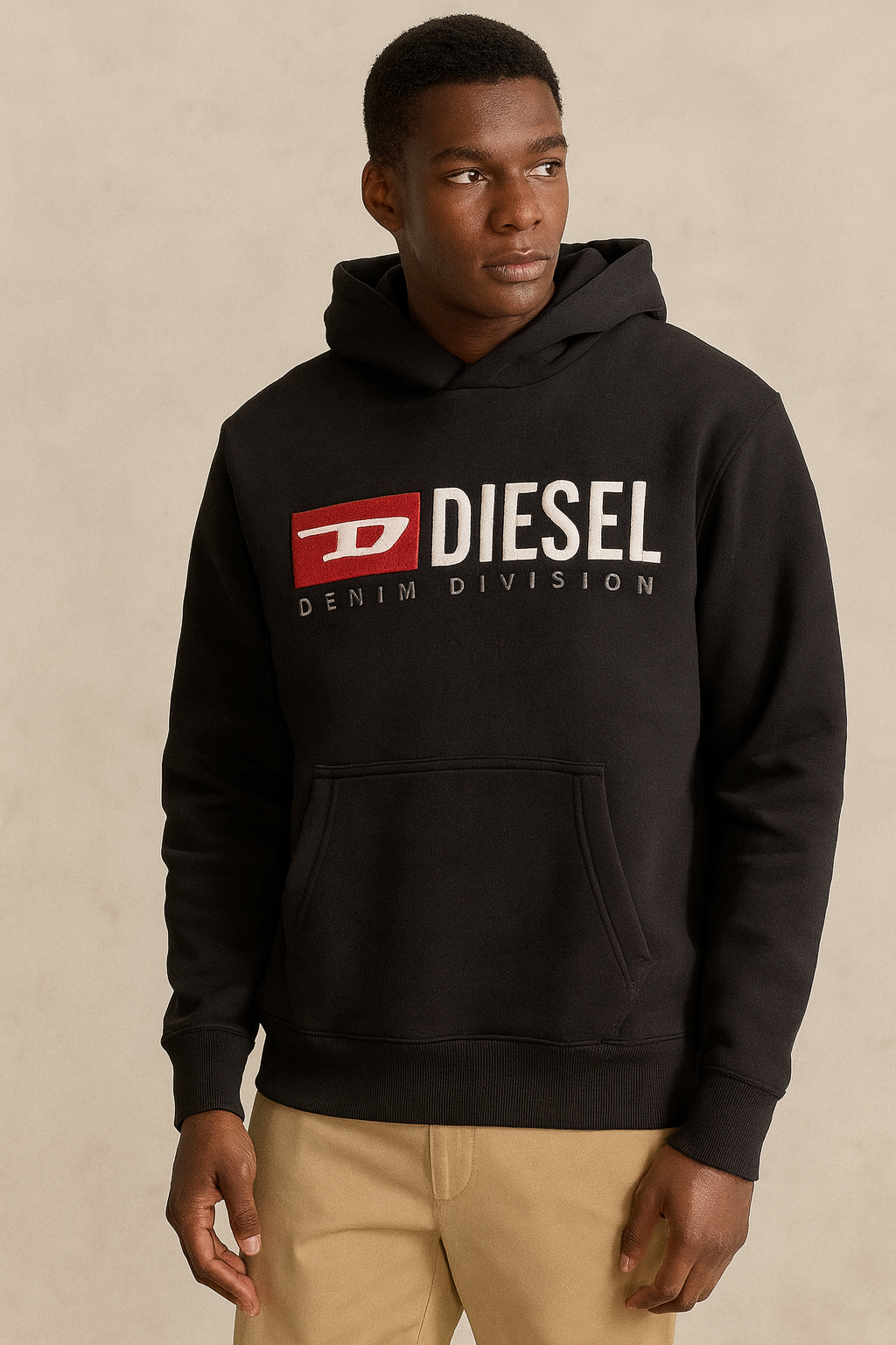 Diesel fleece hoodie
